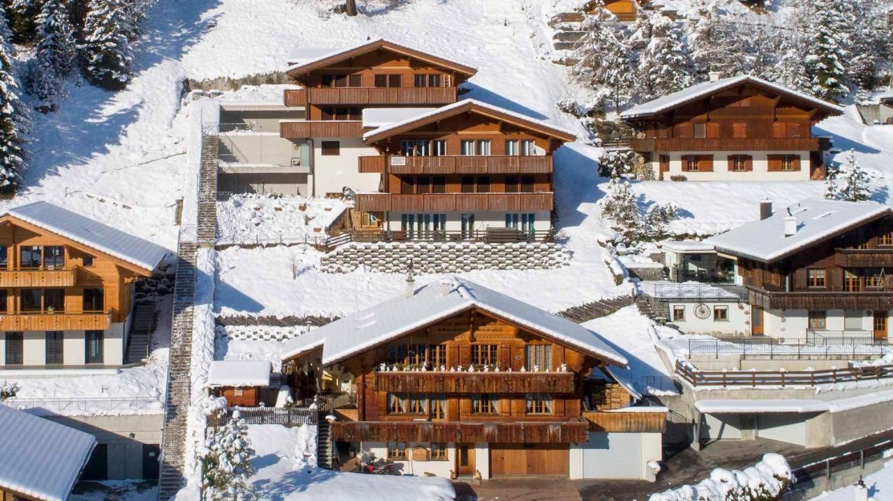 Ferienwohnung Margeli Adelboden Exterior foto